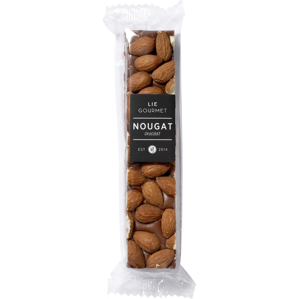 Lie Gourmet Fransk nougat m. chokolade - brun - Bahne